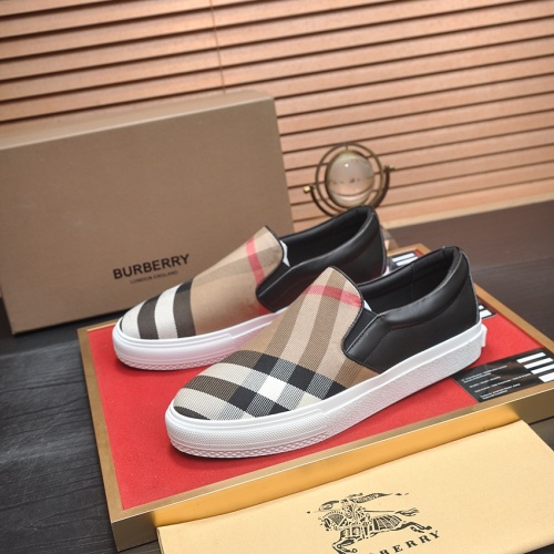 Wholesale Burberry Casual Shoes For Men #1256511 $88.00 USD, Wholesale Quality Replica Burberry Casual Shoes