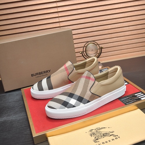 Wholesale Burberry Casual Shoes For Men #1256513 $88.00 USD, Wholesale Quality Replica Burberry Casual Shoes