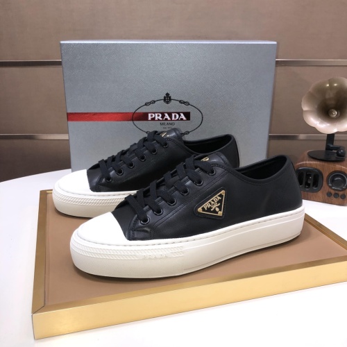 Wholesale Prada Casual Shoes For Men #1256531 $102.00 USD, Wholesale Quality Replica Prada Casual Shoes