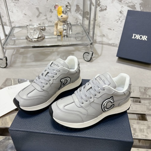 Wholesale Christian Dior Casual Shoes For Men #1256541 $105.00 USD, Wholesale Quality Replica Christian Dior Casual Shoes