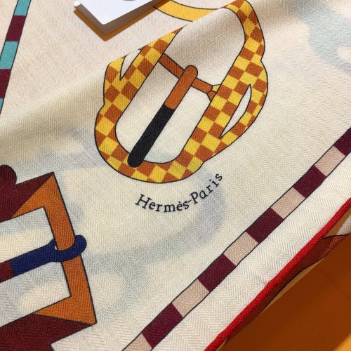 Replica Hermes Silk Scarf #1256580 $56.00 USD for Wholesale