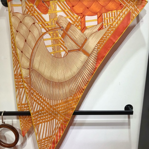 Replica Hermes Silk Scarf #1256586 $56.00 USD for Wholesale