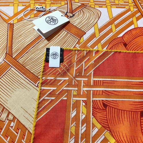 Replica Hermes Silk Scarf #1256586 $56.00 USD for Wholesale