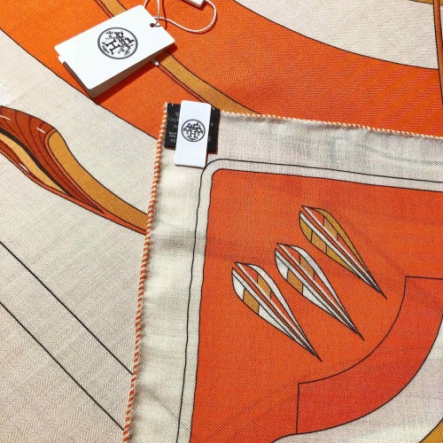 Replica Hermes Silk Scarf #1256590 $56.00 USD for Wholesale