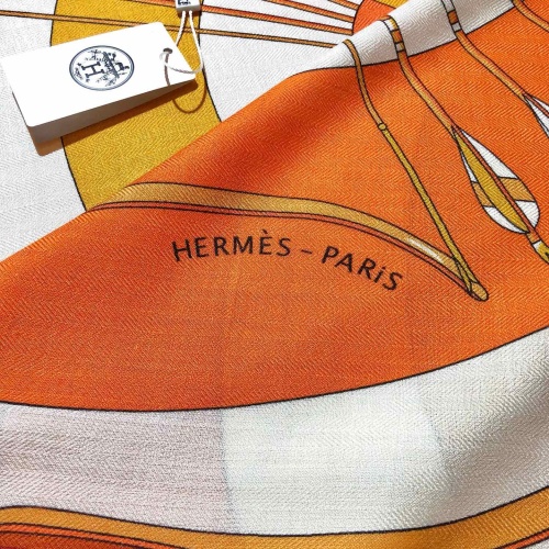 Replica Hermes Silk Scarf #1256590 $56.00 USD for Wholesale