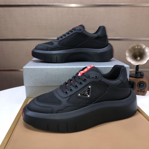 Wholesale Prada Casual Shoes For Men #1256626 $108.00 USD, Wholesale Quality Replica Prada Casual Shoes