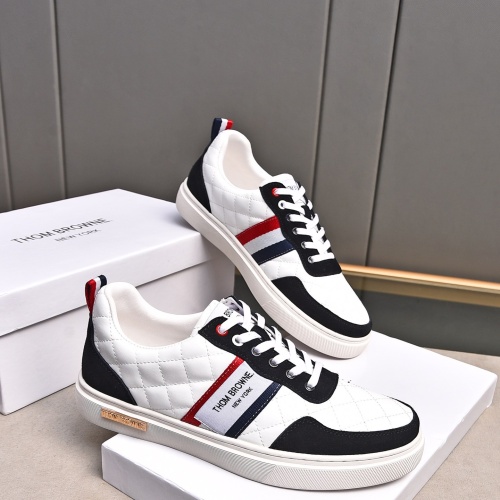 Replica Thom Browne TB Casual Shoes For Men #1256650 $76.00 USD for Wholesale