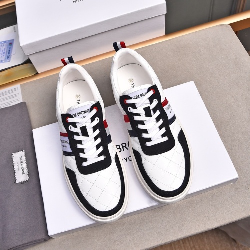 Replica Thom Browne TB Casual Shoes For Men #1256650 $76.00 USD for Wholesale