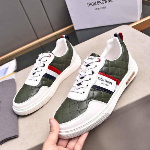 Wholesale Thom Browne TB Casual Shoes For Men #1256652 $76.00 USD, Wholesale Quality Replica Thom Browne TB Casual Shoes