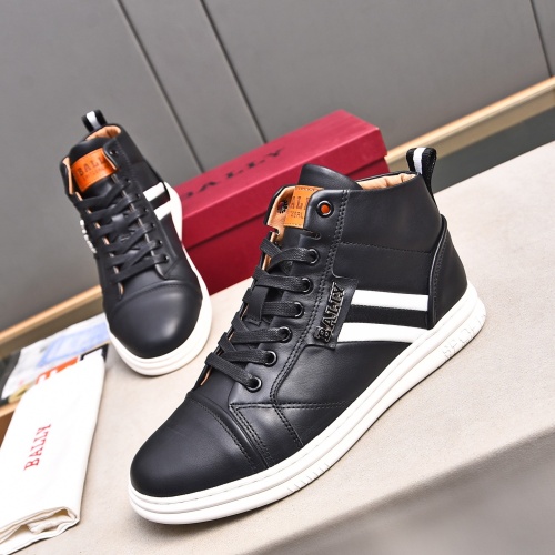 Wholesale Bally High-Tops Shoes For Men #1256661 $85.00 USD, Wholesale Quality Replica Bally High-Tops Shoes