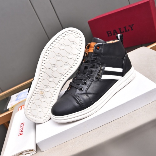 Replica Bally High-Tops Shoes For Men #1256661 $85.00 USD for Wholesale