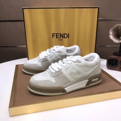 Wholesale Fendi Casual Shoes For Women #1256724 $105.00 USD, Wholesale Quality Replica Fendi Casual Shoes