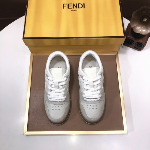 Replica Fendi Casual Shoes For Women #1256724 $105.00 USD for Wholesale