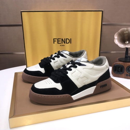 Wholesale Fendi Casual Shoes For Women #1256726 $105.00 USD, Wholesale Quality Replica Fendi Casual Shoes