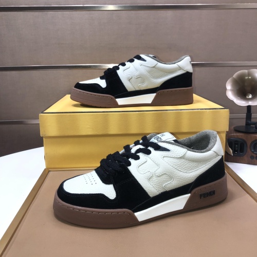 Replica Fendi Casual Shoes For Women #1256726 $105.00 USD for Wholesale