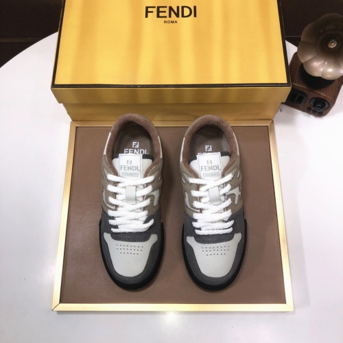 Replica Fendi Casual Shoes For Women #1256728 $105.00 USD for Wholesale