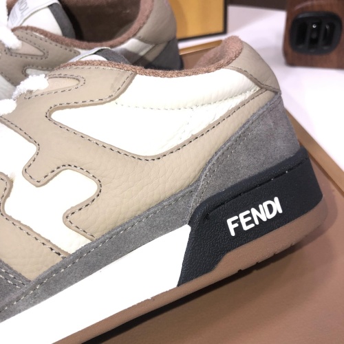 Replica Fendi Casual Shoes For Women #1256728 $105.00 USD for Wholesale