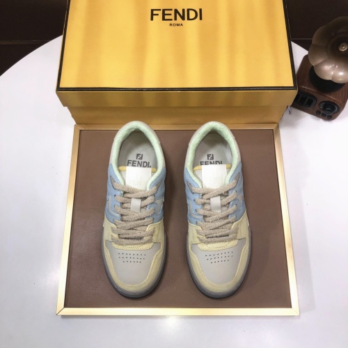 Replica Fendi Casual Shoes For Women #1256740 $105.00 USD for Wholesale