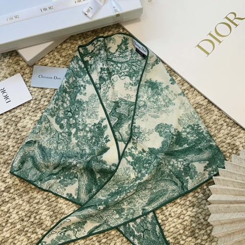 Wholesale Christian Dior Silk Scarf #1256745 $56.00 USD, Wholesale Quality Replica Christian Dior Scarf