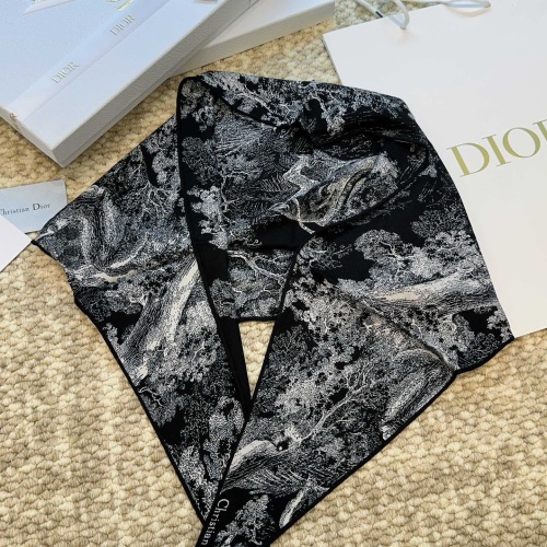 Wholesale Christian Dior Silk Scarf #1256747 $56.00 USD, Wholesale Quality Replica Christian Dior Scarf