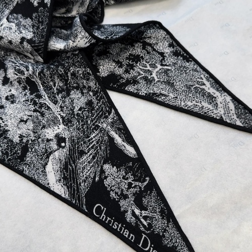 Replica Christian Dior Silk Scarf #1256747 $56.00 USD for Wholesale