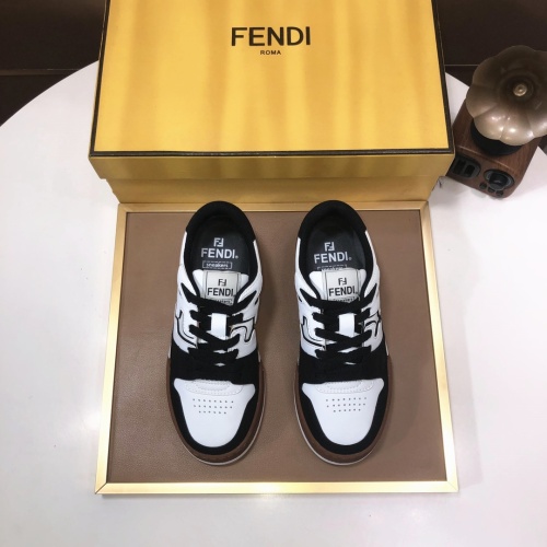 Replica Fendi Casual Shoes For Women #1256752 $105.00 USD for Wholesale