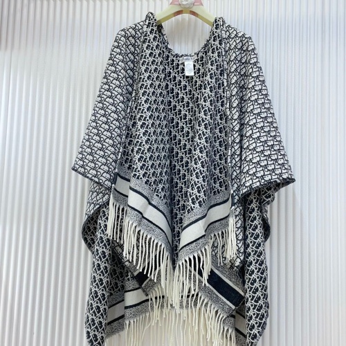 Wholesale Christian Dior Poncho #1256753 $80.00 USD, Wholesale Quality Replica Christian Dior Scarf