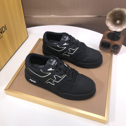 Replica Fendi Casual Shoes For Women #1256756 $105.00 USD for Wholesale