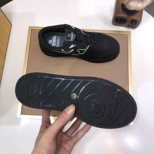 Replica Fendi Casual Shoes For Women #1256756 $105.00 USD for Wholesale