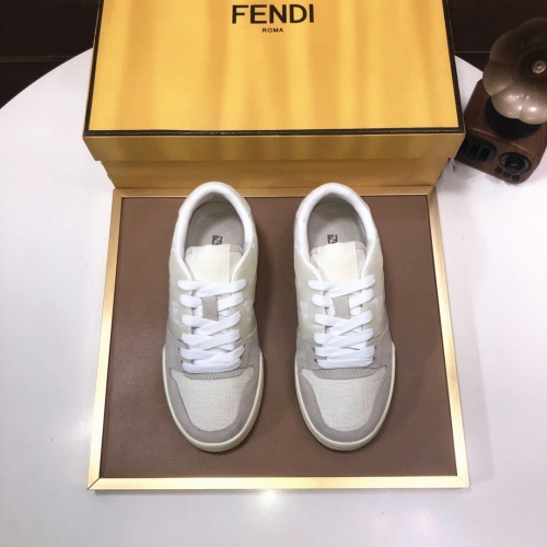 Replica Fendi Casual Shoes For Women #1256760 $105.00 USD for Wholesale