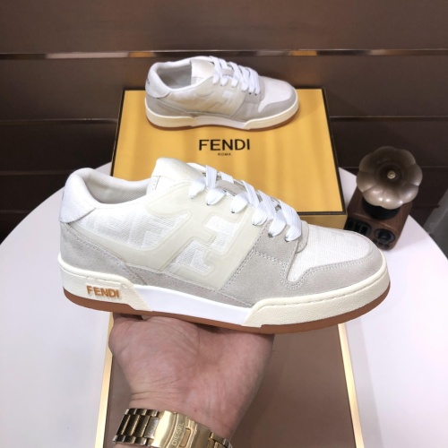 Replica Fendi Casual Shoes For Women #1256760 $105.00 USD for Wholesale