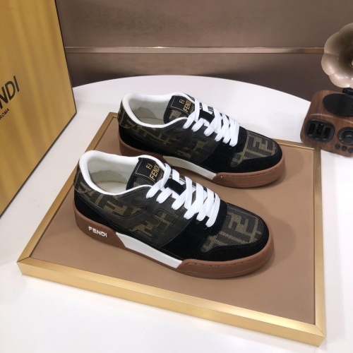 Replica Fendi Casual Shoes For Men #1256762 $105.00 USD for Wholesale