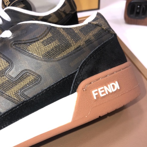 Replica Fendi Casual Shoes For Women #1256763 $105.00 USD for Wholesale