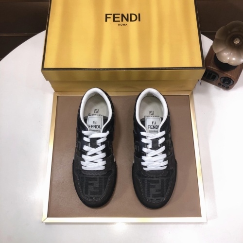 Replica Fendi Casual Shoes For Women #1256765 $105.00 USD for Wholesale