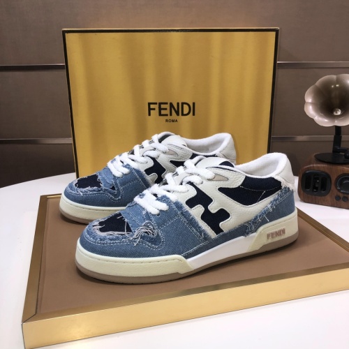 Wholesale Fendi Casual Shoes For Women #1256769 $105.00 USD, Wholesale Quality Replica Fendi Casual Shoes