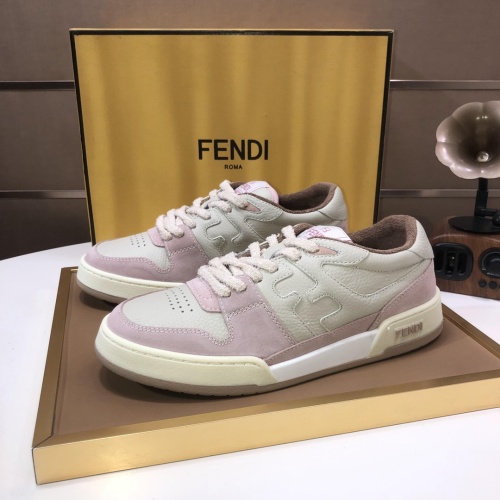 Wholesale Fendi Casual Shoes For Women #1256770 $105.00 USD, Wholesale Quality Replica Fendi Casual Shoes