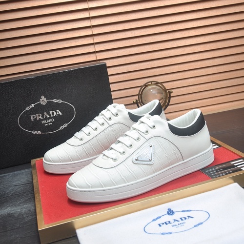 Wholesale Prada Casual Shoes For Men #1256778 $85.00 USD, Wholesale Quality Replica Prada Casual Shoes