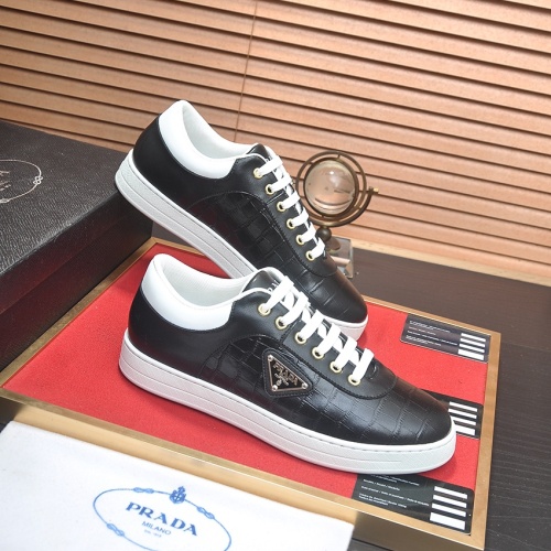 Replica Prada Casual Shoes For Men #1256779 $85.00 USD for Wholesale