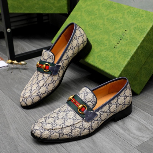 Wholesale Gucci Oxfords Shoes For Men #1256814 $88.00 USD, Wholesale Quality Replica Gucci Oxfords Shoes