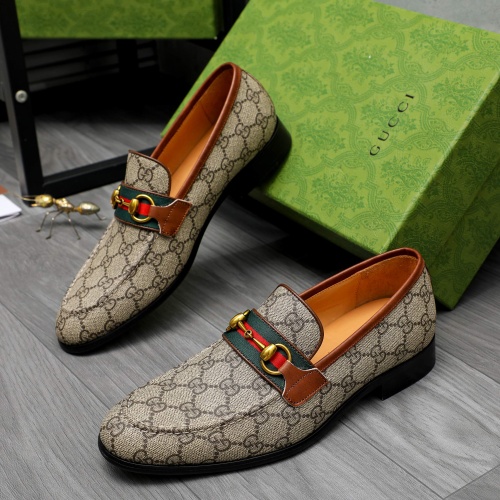 Wholesale Gucci Oxfords Shoes For Men #1256815 $88.00 USD, Wholesale Quality Replica Gucci Oxfords Shoes