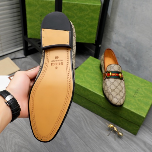 Replica Gucci Oxfords Shoes For Men #1256815 $88.00 USD for Wholesale