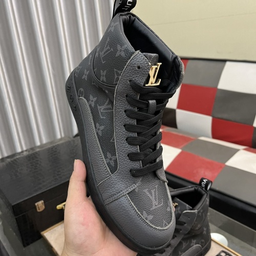 Replica Louis Vuitton High Tops Shoes For Men #1256823 $80.00 USD for Wholesale