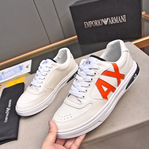 Wholesale Armani Casual Shoes For Men #1256824 $80.00 USD, Wholesale Quality Replica Armani Casual Shoes