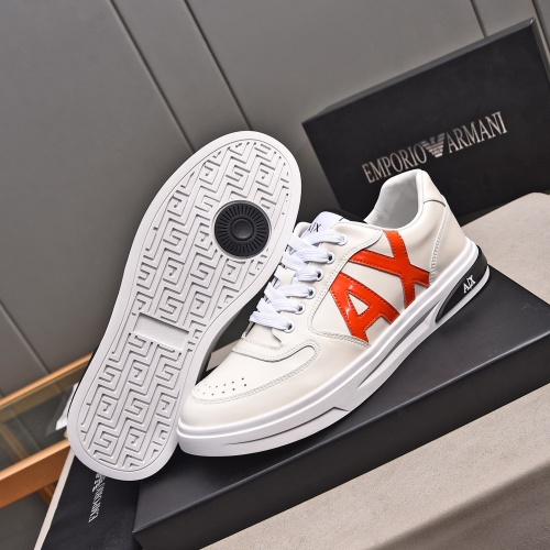 Replica Armani Casual Shoes For Men #1256824 $80.00 USD for Wholesale