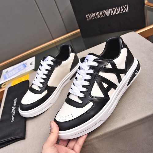 Wholesale Armani Casual Shoes For Men #1256825 $80.00 USD, Wholesale Quality Replica Armani Casual Shoes