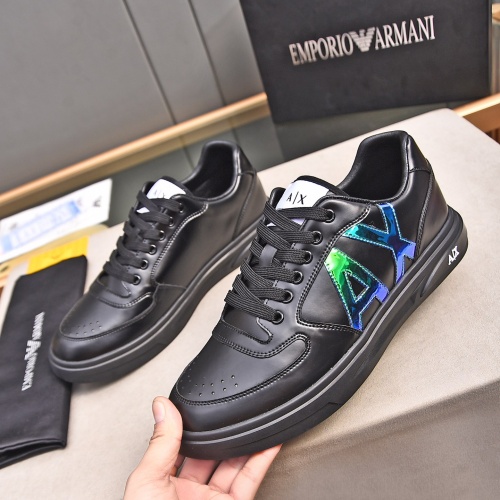 Wholesale Armani Casual Shoes For Men #1256827 $80.00 USD, Wholesale Quality Replica Armani Casual Shoes