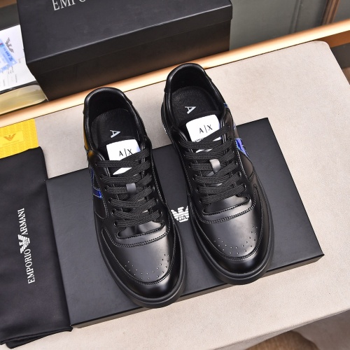 Replica Armani Casual Shoes For Men #1256827 $80.00 USD for Wholesale