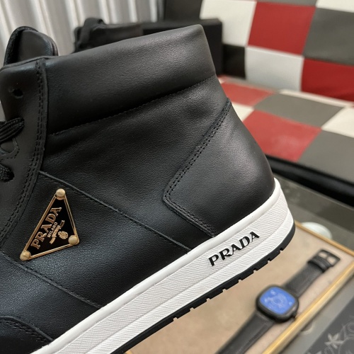 Replica Prada High Top Shoes For Men #1256862 $82.00 USD for Wholesale