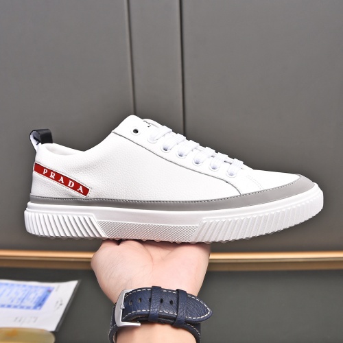 Replica Prada Casual Shoes For Men #1256864 $76.00 USD for Wholesale