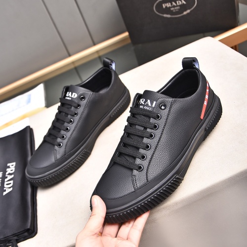 Wholesale Prada Casual Shoes For Men #1256867 $76.00 USD, Wholesale Quality Replica Prada Casual Shoes